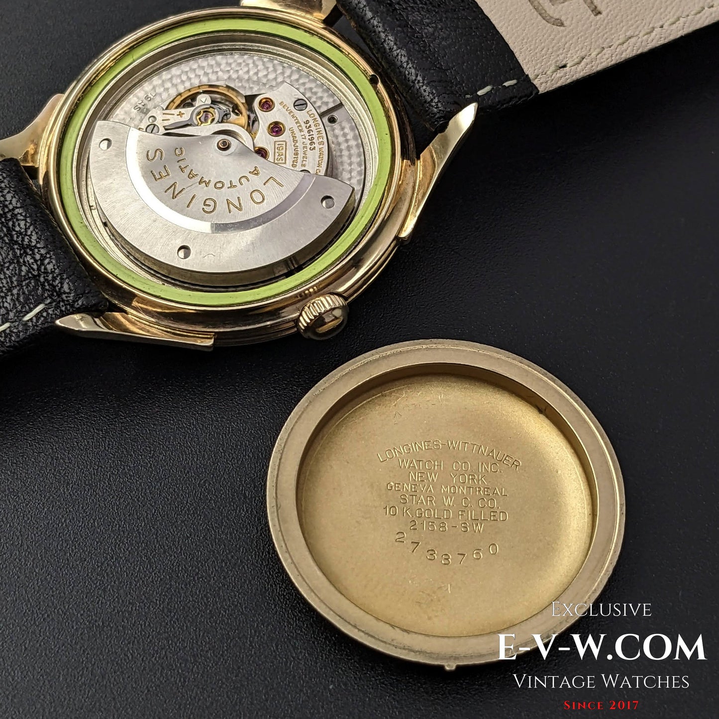 Longines Automatic Gold Filled / Cal 19AS / Vintage 1955 - Longines Archives Extract