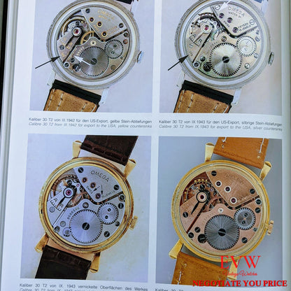 Omega WWII / Kal. 30T2 / Vintage 1944 / Ref. 2317-6 / Generalüberholt 