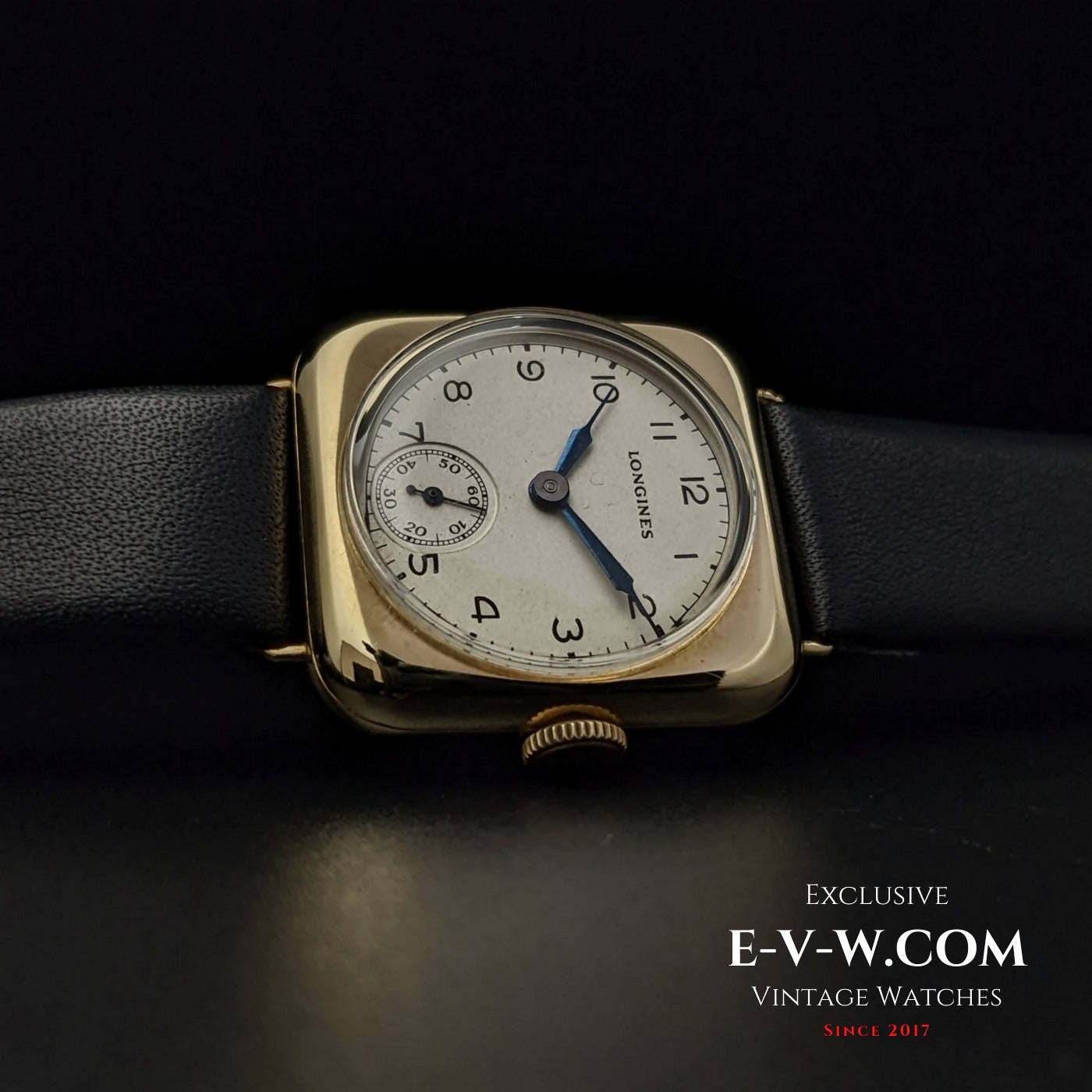 Longines Antique Art Deco 14k Gold from 1926 / Extract from the Longines Archives / Fully Serviced