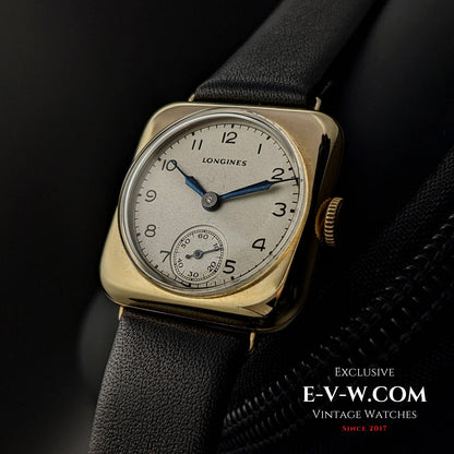 Longines Antique Art Deco 14k Gold from 1926 / Extract from the Longines Archives / Fully Serviced