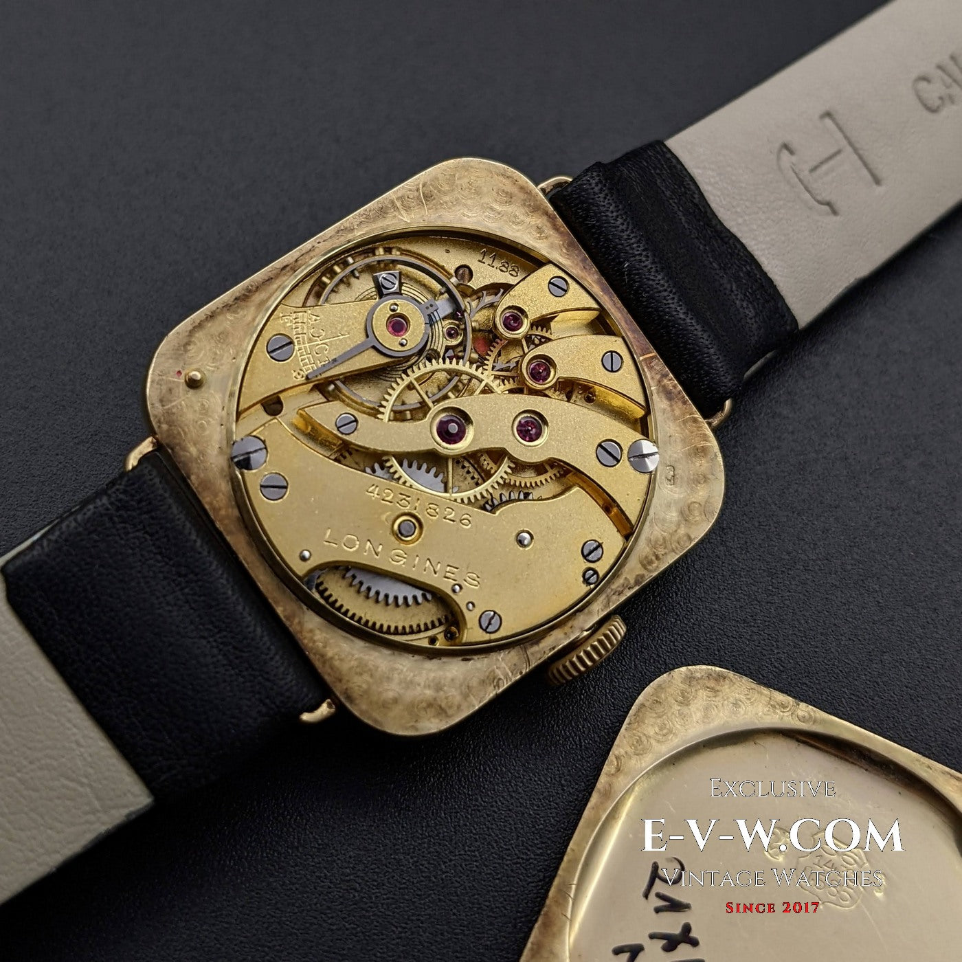 Longines Antique Art Deco 14k Gold from 1926 / Extract from the Longines Archives / Fully Serviced