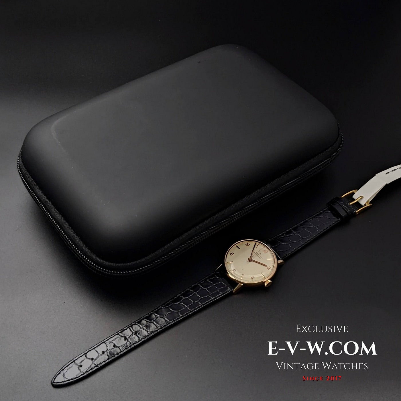 Vintage 1960 Zenith Bumper Automatic / 18K Pink Gold - Cal. 133.8 / Fully Serviced