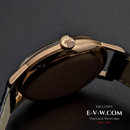 Vintage 1960 Zenith Bumper Automatic / 18K Pink Gold - Cal. 133.8 / Fully Serviced