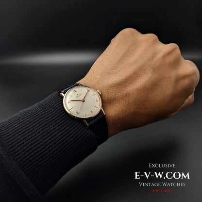 Vintage 1960 Zenith Bumper Automatic / 18K Pink Gold - Cal. 133.8 / Fully Serviced