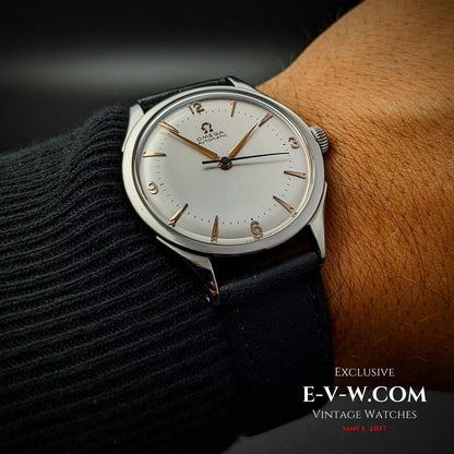 Very Rare frist bumper caliber Omega Automatic 28.10RA PC / Ref 2421 4 / Fancy lugs / Vintage 1944 / Fully Serviced