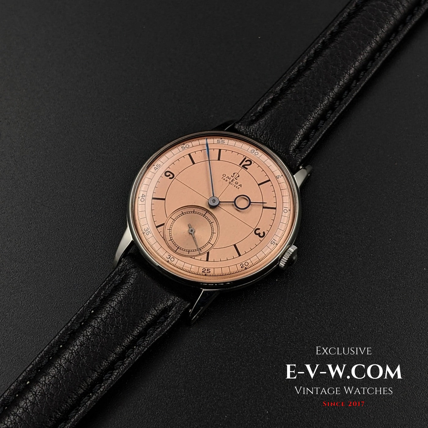 Very Rare Pontifex Hands Omega 30T2 Jumbo 37,5mm / Vintage 1935 / Salomon Dial /Fully Serviced