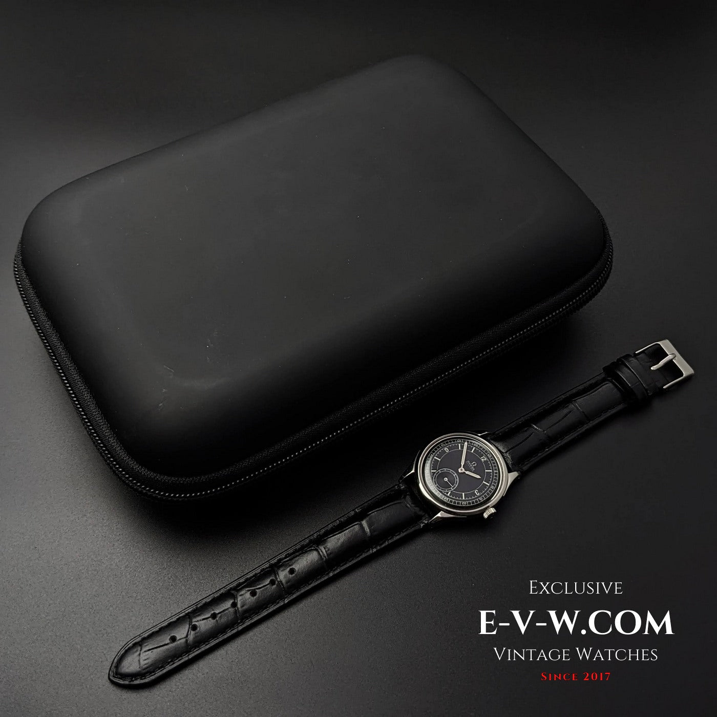 Omega Bumper Automatic Vintage 1935/ Black Dial / cal.28.10RA PC/ Ref.2375 1 / Fully Serviced