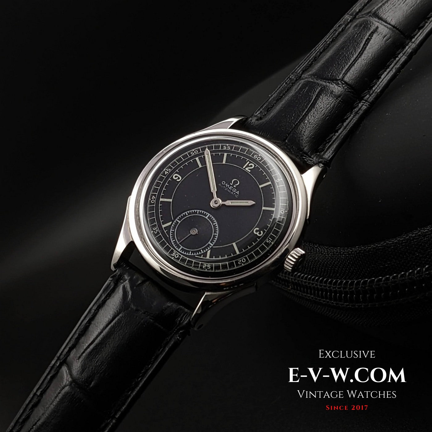 Omega Automatic / Black Dial  - Cal 28.10RA PC - Ref.2375/1