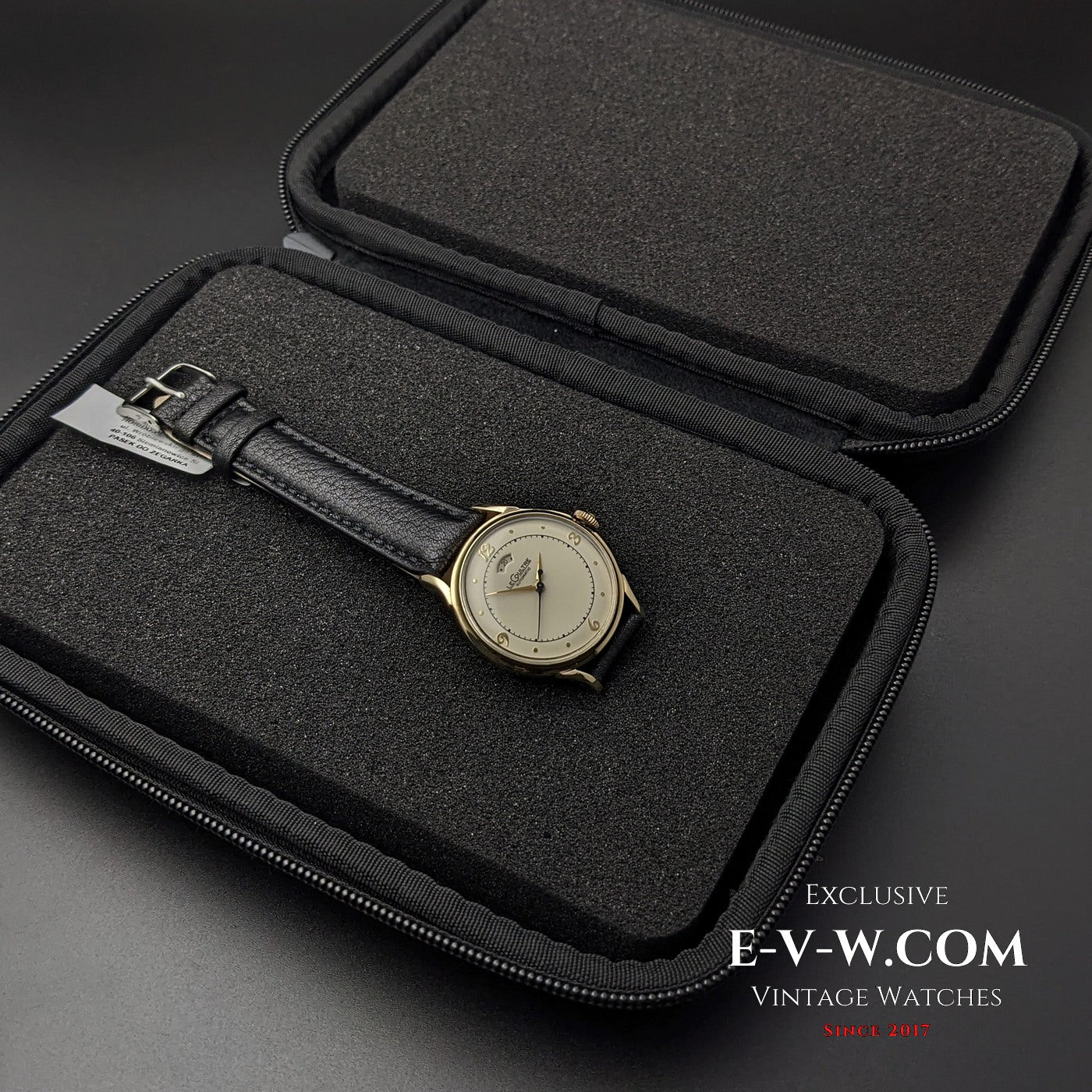 Jaeger-LeCoultre Power Reserve Bumper Automatic Gold Filled - Cal.481 - Vintage 1950s