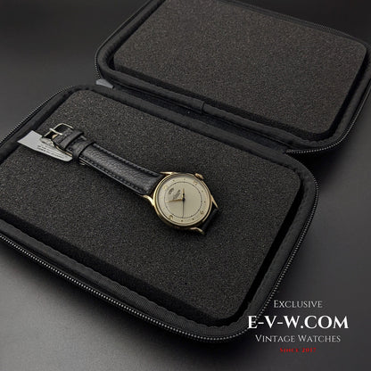 Jaeger-LeCoultre Power Reserve Bumper Automatic Gold Filled - Cal.481 - Vintage 1950s