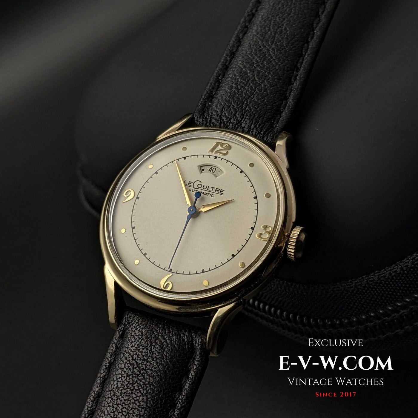 Jaeger-LeCoultre Power Reserve Bumper Automatic Gold Filled - Cal.481 - Vintage 1950s