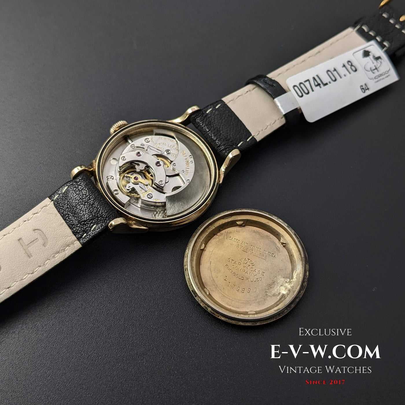 Jaeger-LeCoultre Power Reserve Bumper Automatic Gold Filled - Cal.481 - Vintage 1950s