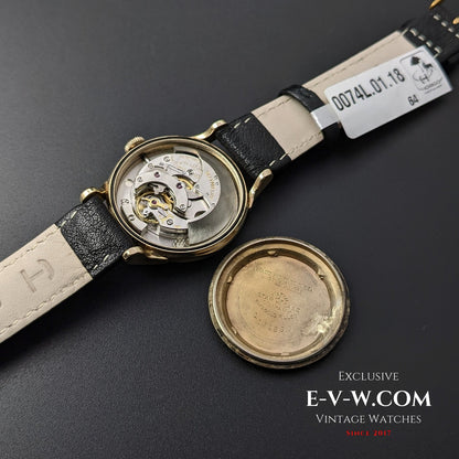 Jaeger-LeCoultre Power Reserve Bumper Automatic Gold Filled - Cal.481 - Vintage 1950s