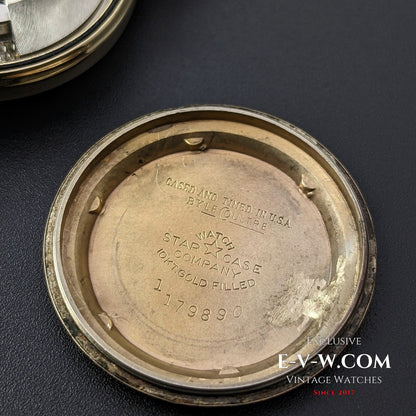 Jaeger-LeCoultre Power Reserve Bumper Automatic Gold Filled - Cal.481 - Vintage 1950s