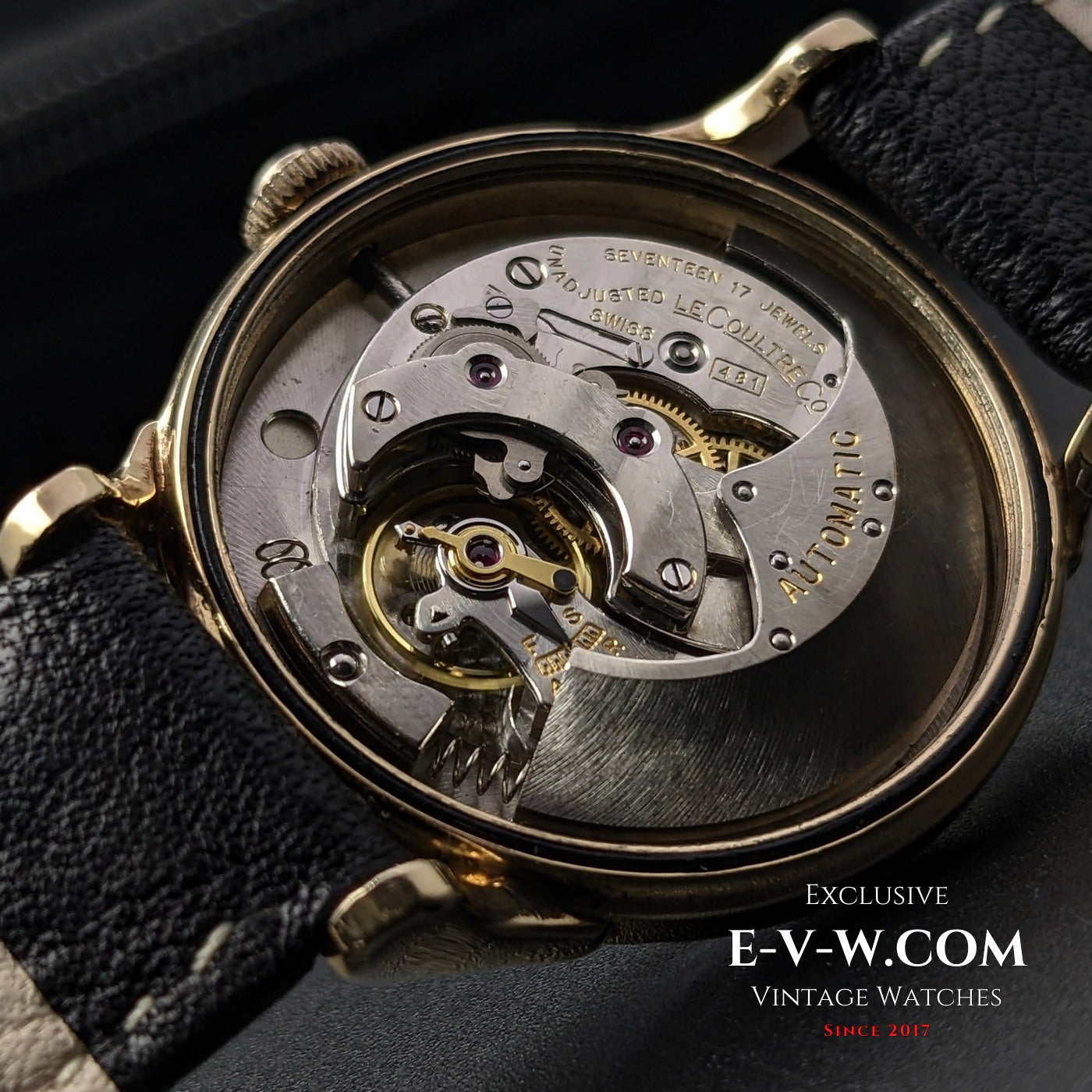 Jaeger-LeCoultre Power Reserve Bumper Automatic Gold Filled - Cal.481 - Vintage 1950s