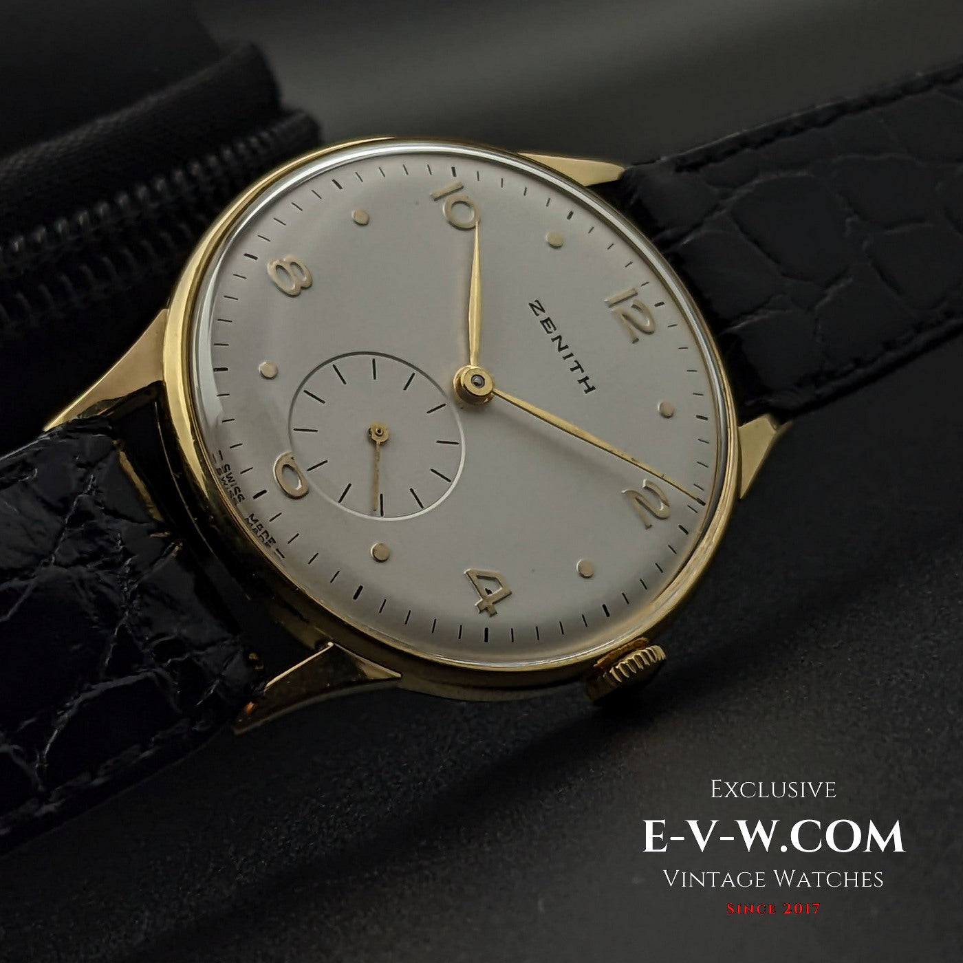 Unique Zenith 18K Gold / Cal 106 /  Vintage 1949 / Fully Serviced