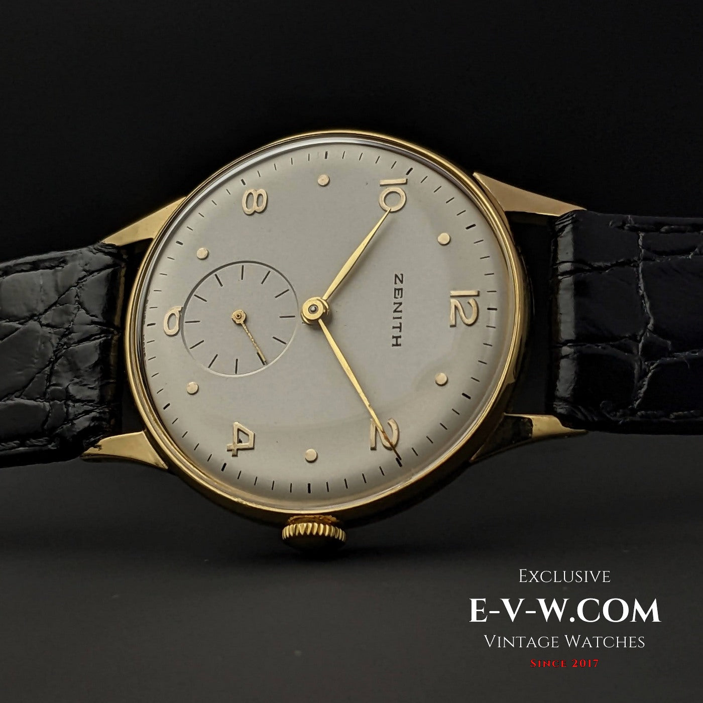 Unique Zenith 18K Gold / Cal 106 /  Vintage 1949 / Fully Serviced