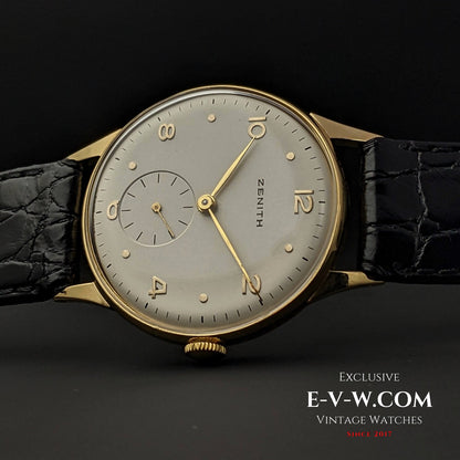 Unique Zenith 18K Gold / Cal 106 /  Vintage 1949 / Fully Serviced