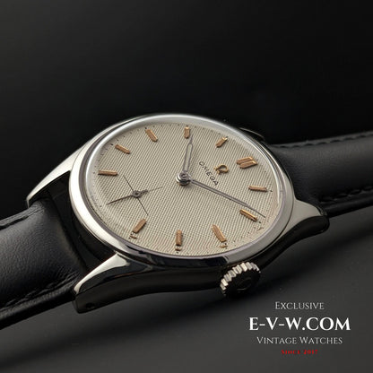 Omega rare honey comb dial / Ref 2536-2 / cal. 265 (30T2) / Fully Serviced