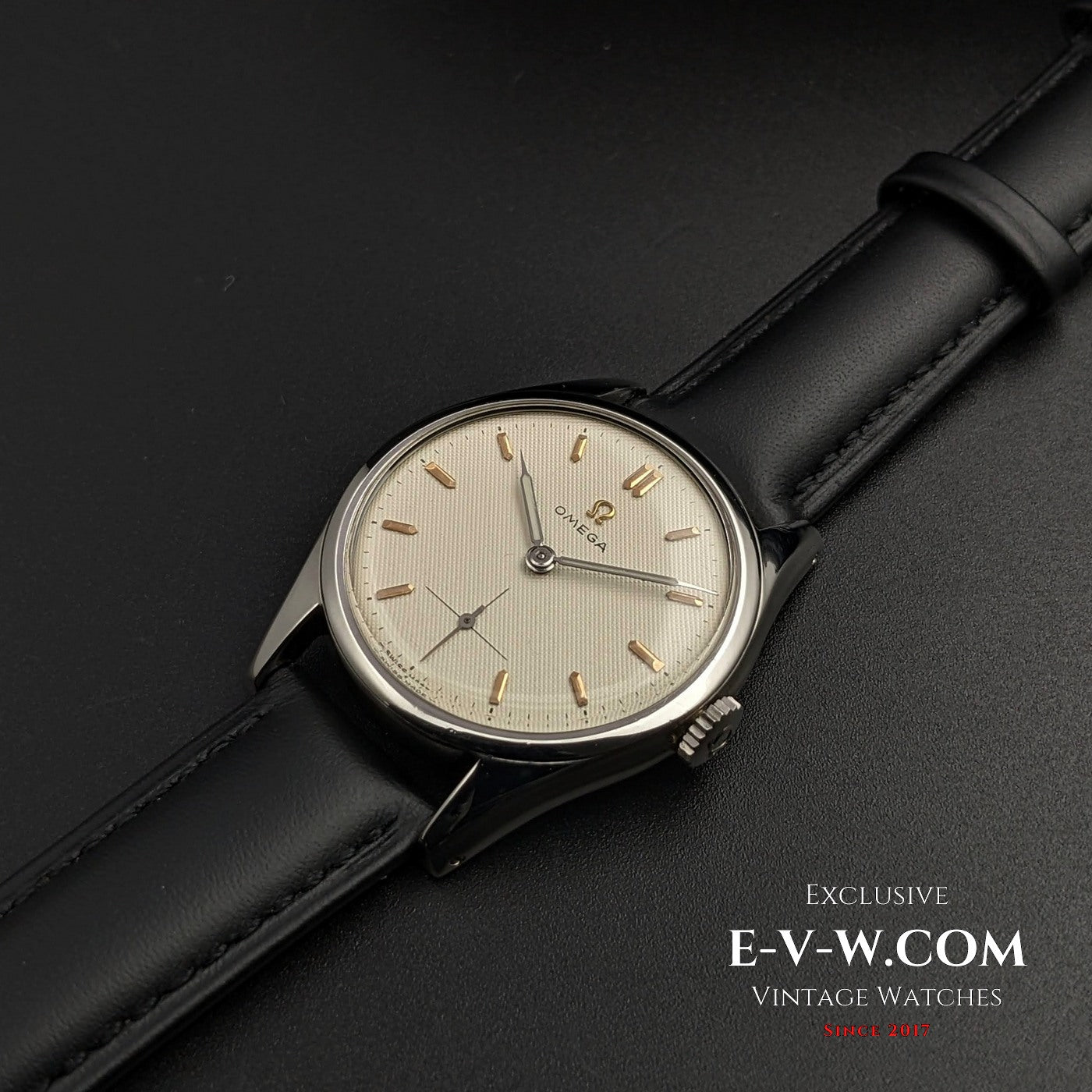 Omega rare honey comb dial / Ref 2536-2 / cal. 265 (30T2) / Fully Serviced