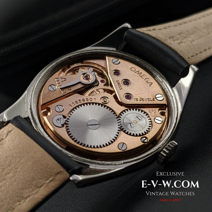 Omega rare honey comb dial / Ref 2536-2 / cal. 265 (30T2) / Fully Serviced