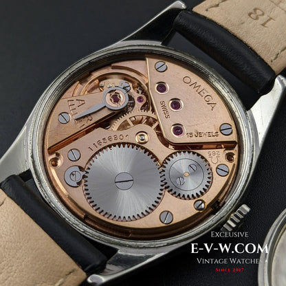 Omega rare honey comb dial / Ref 2536-2 / cal. 265 (30T2) / Fully Serviced