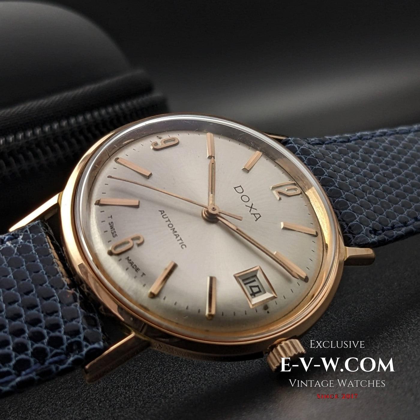 Doxa Automatic 14k/ct Pink Gold  - Cal.118 - Vintage 1960s