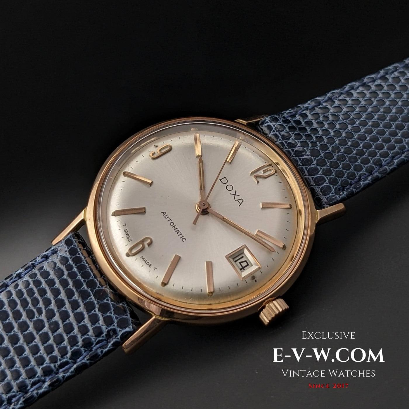 Doxa Automatic 14k/ct Pink Gold  - Cal.118 - Vintage 1960s