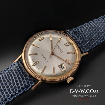 Doxa Automatic 14k/ct Pink Gold  - Cal.118 - Vintage 1960s