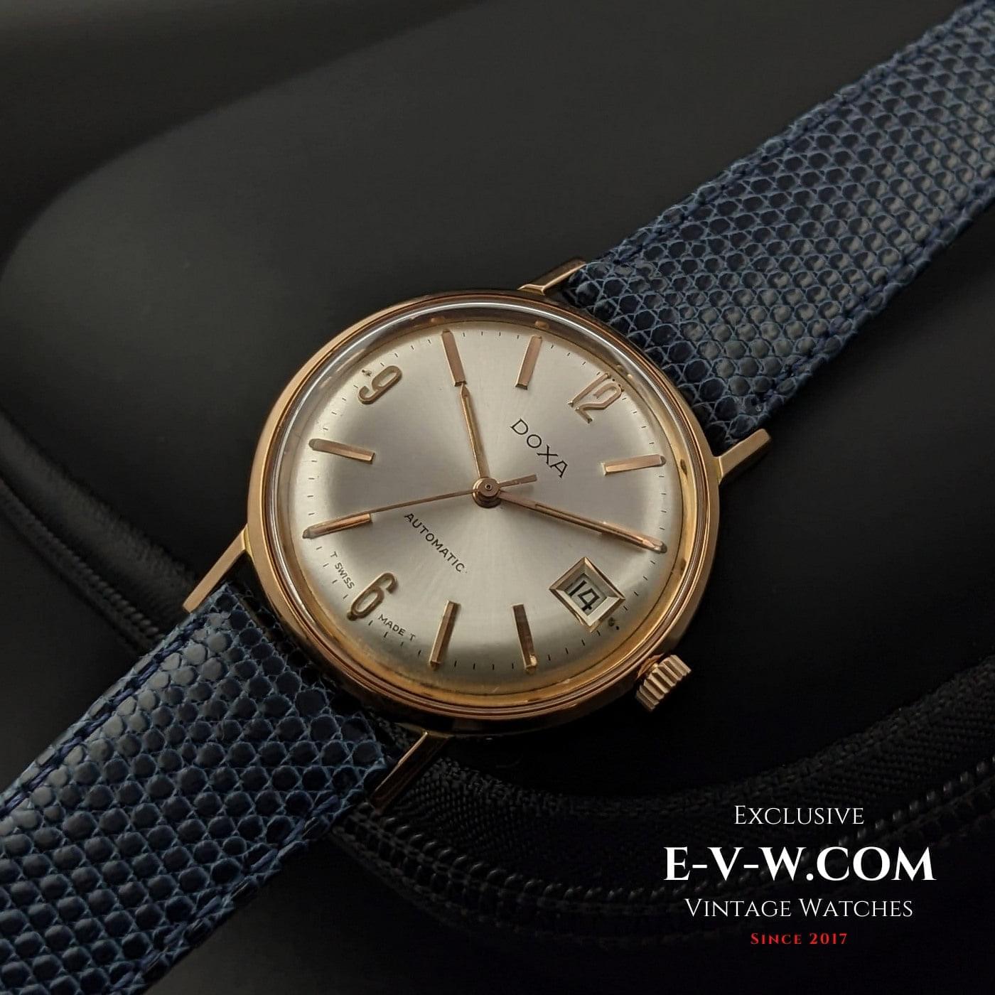 Doxa Automatic 14k/ct Pink Gold  - Cal.118 - Vintage 1960s