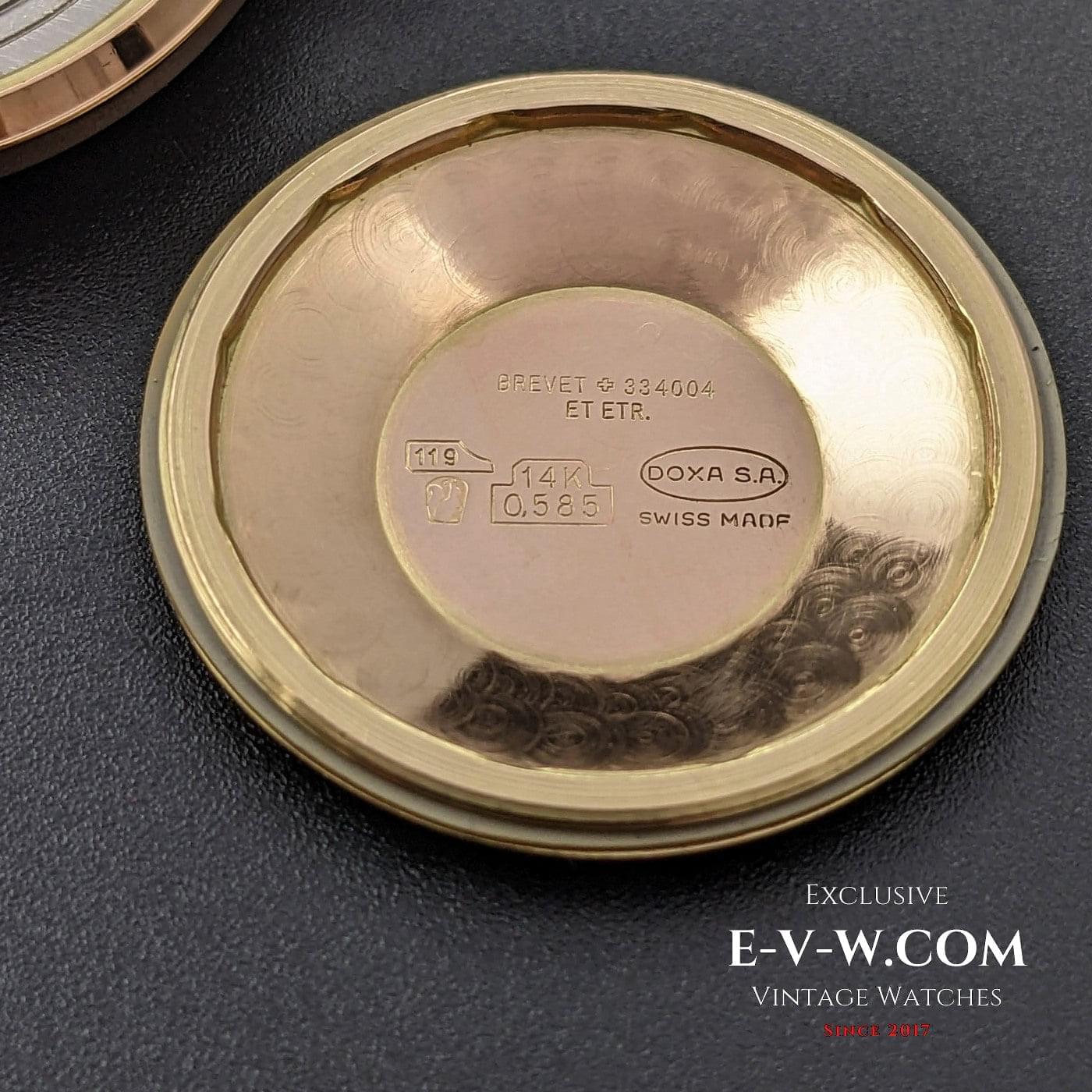 Doxa Automatic 14k/ct Pink Gold  - Cal.118 - Vintage 1960s