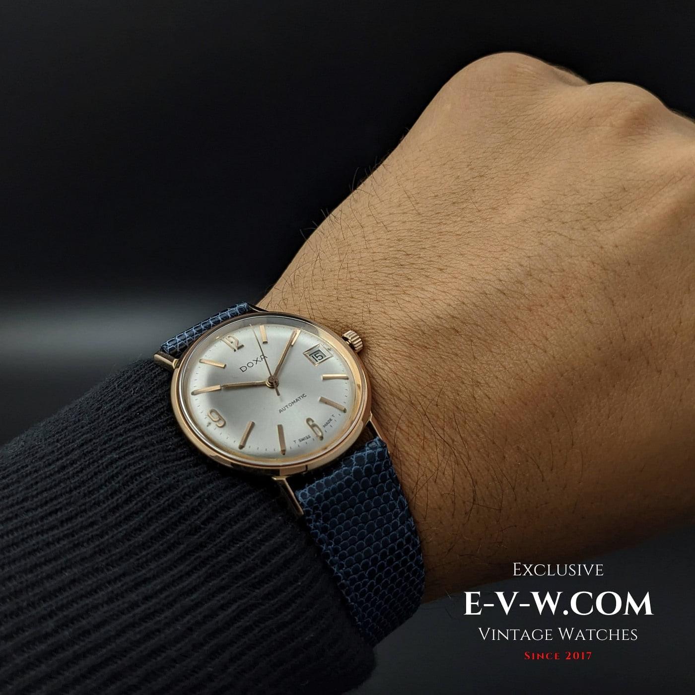 Doxa Automatic 14k/ct Pink Gold  - Cal.118 - Vintage 1960s