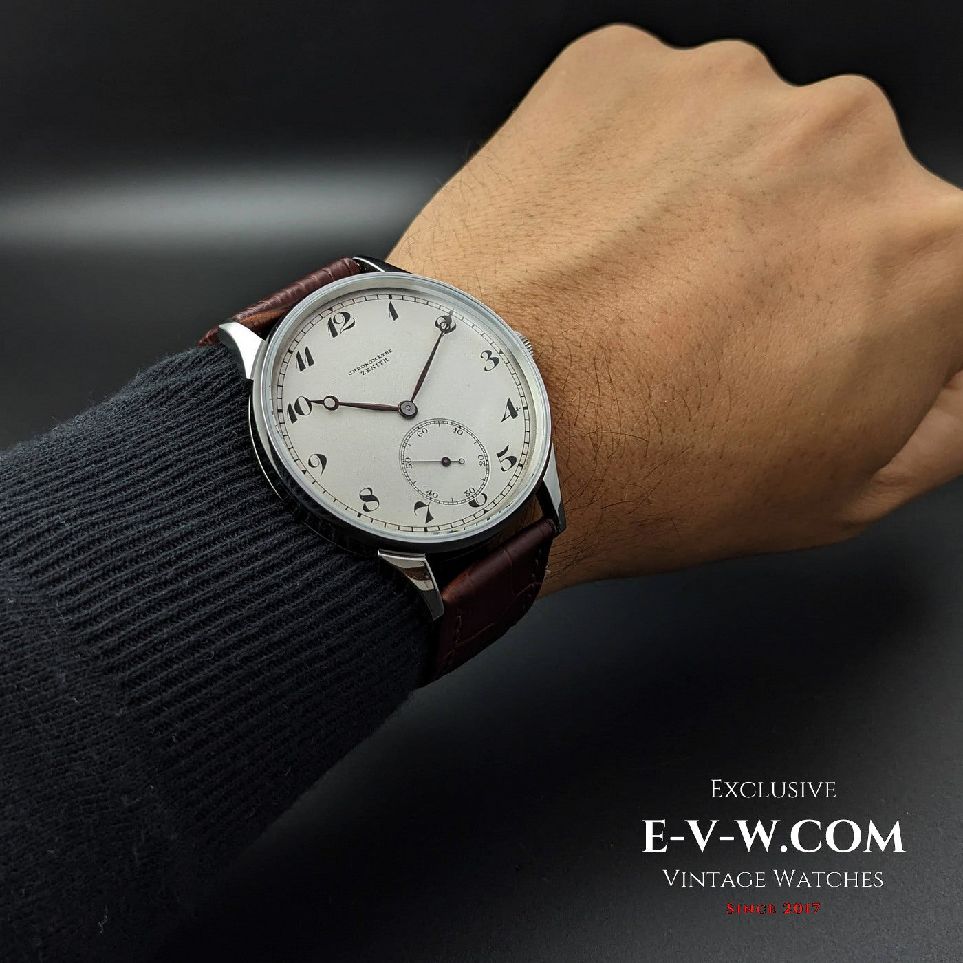 Zenith Chronometer Antique Movement from 1920s / Pocket Watch Conversion / Calibre 18.28.1.P.E - Marriage Watch / Fully Serviced