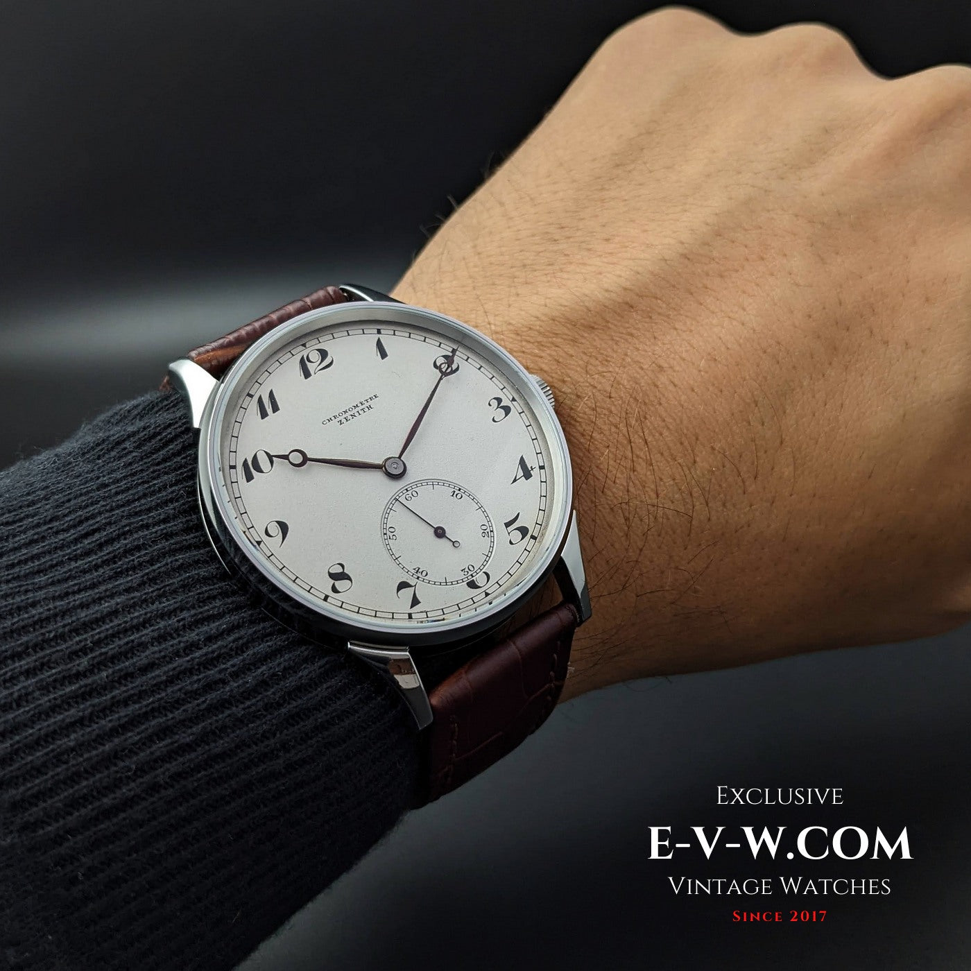 Zenith Chronometer Antique Movement from 1920s / Pocket Watch Conversion / Calibre 18.28.1.P.E - Marriage Watch / Fully Serviced