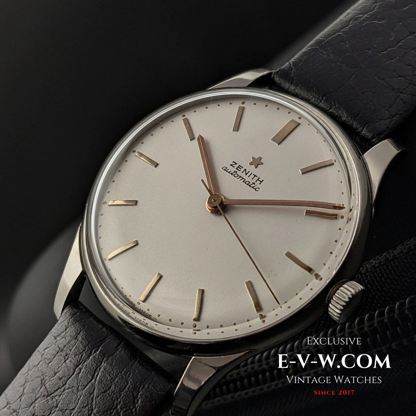 Zenith Automatic Bumper Cal 133.8 / Jumbo 37mm /Vintage 1959 / Fully Serviced