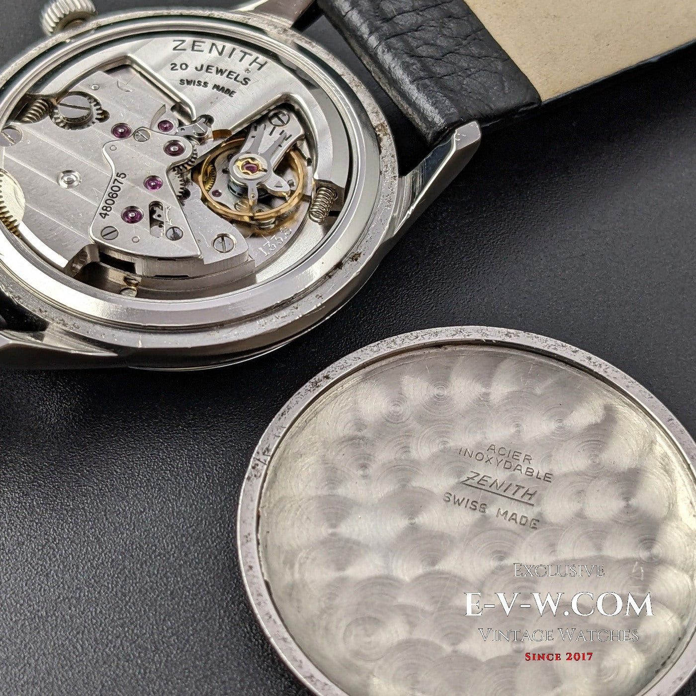 Zenith Automatic Bumper Cal 133.8 / Jumbo 37mm /Vintage 1959 / Fully Serviced