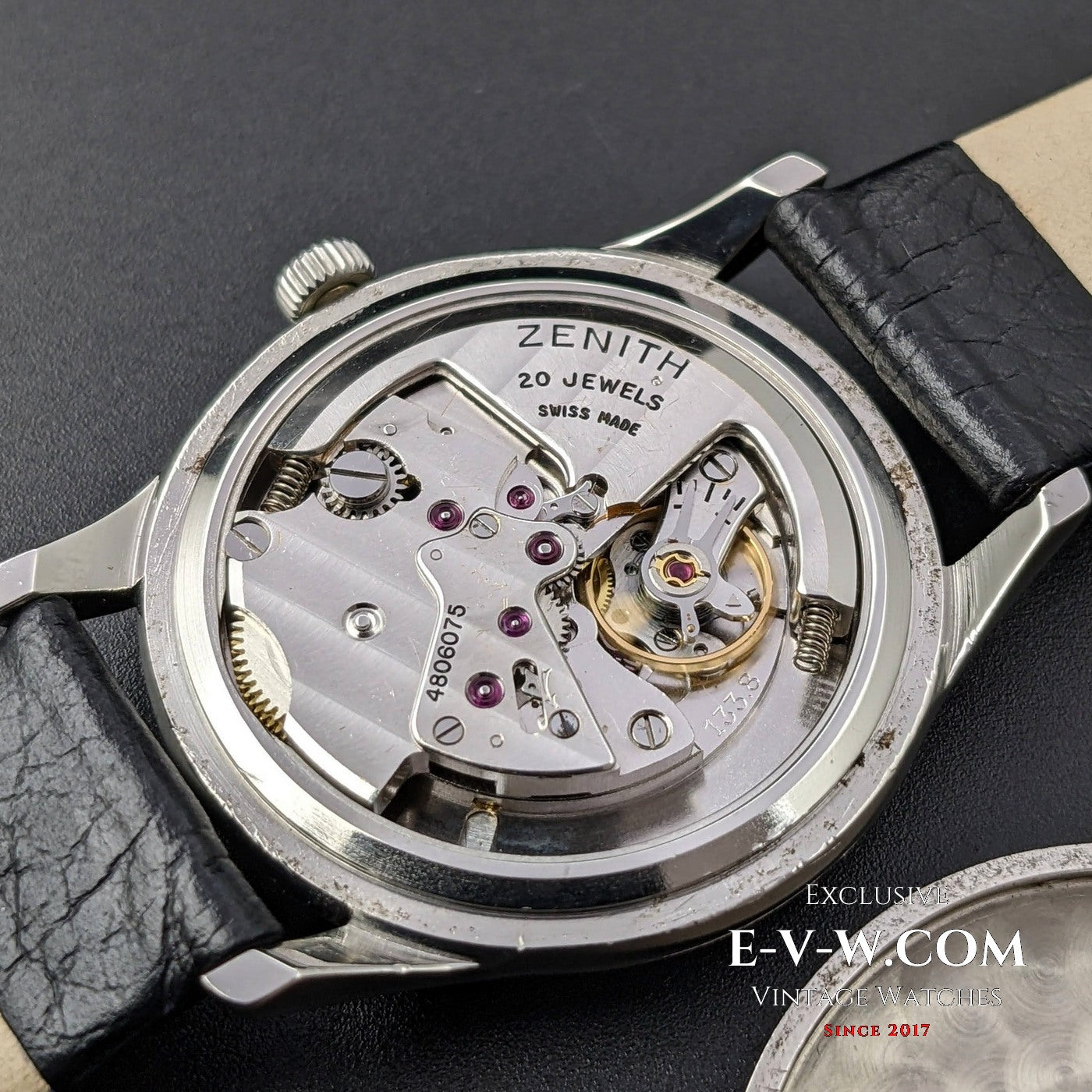 Zenith Automatic Bumper Cal 133.8 / Jumbo 37mm /Vintage 1959 / Fully Serviced