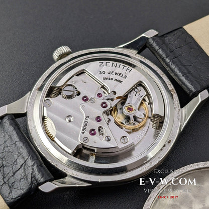 Zenith Automatic Bumper Cal 133.8 / Jumbo 37mm /Vintage 1959 / Fully Serviced