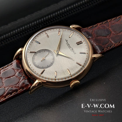 Vintage IWC Schaffhausen 18K Gold Classic Cal.88