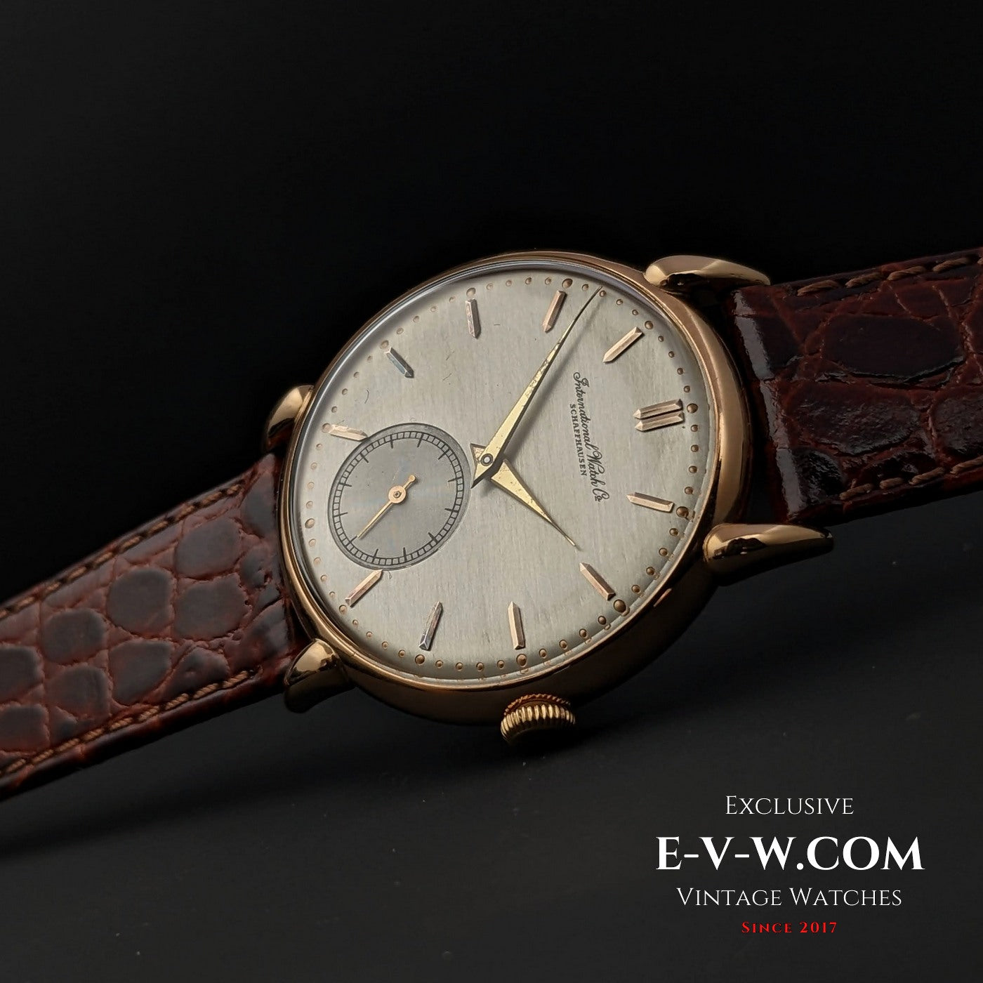 Unique IWC Schaffhausen18K Pink Gold / Cal.88 / Vintage 1946 / Fully Serviced