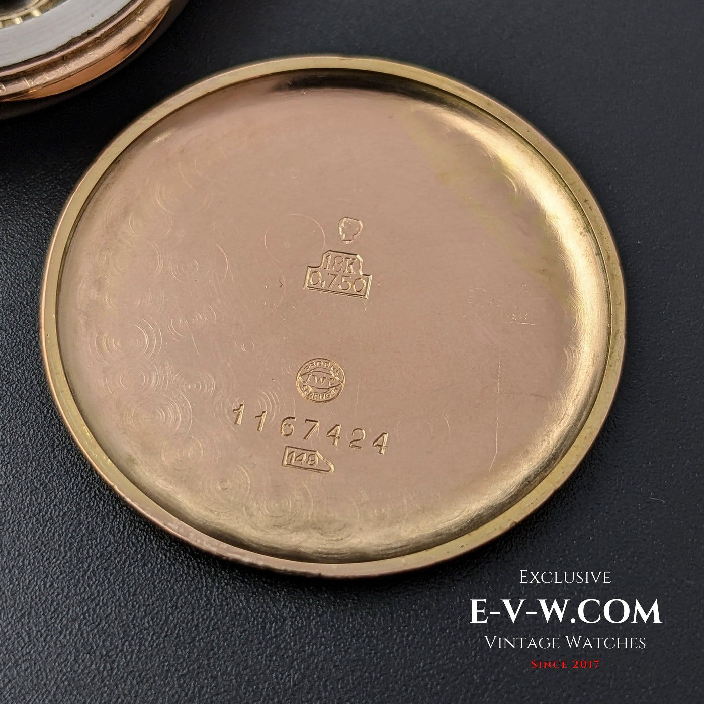 Unique IWC Schaffhausen18K Pink Gold / Cal.88 / Vintage 1946 / Fully Serviced