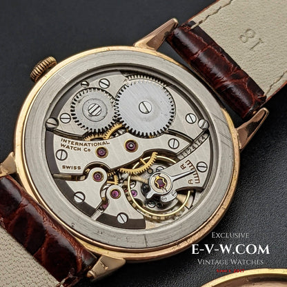 Unique IWC Schaffhausen18K Pink Gold / Cal.88 / Vintage 1946 / Fully Serviced