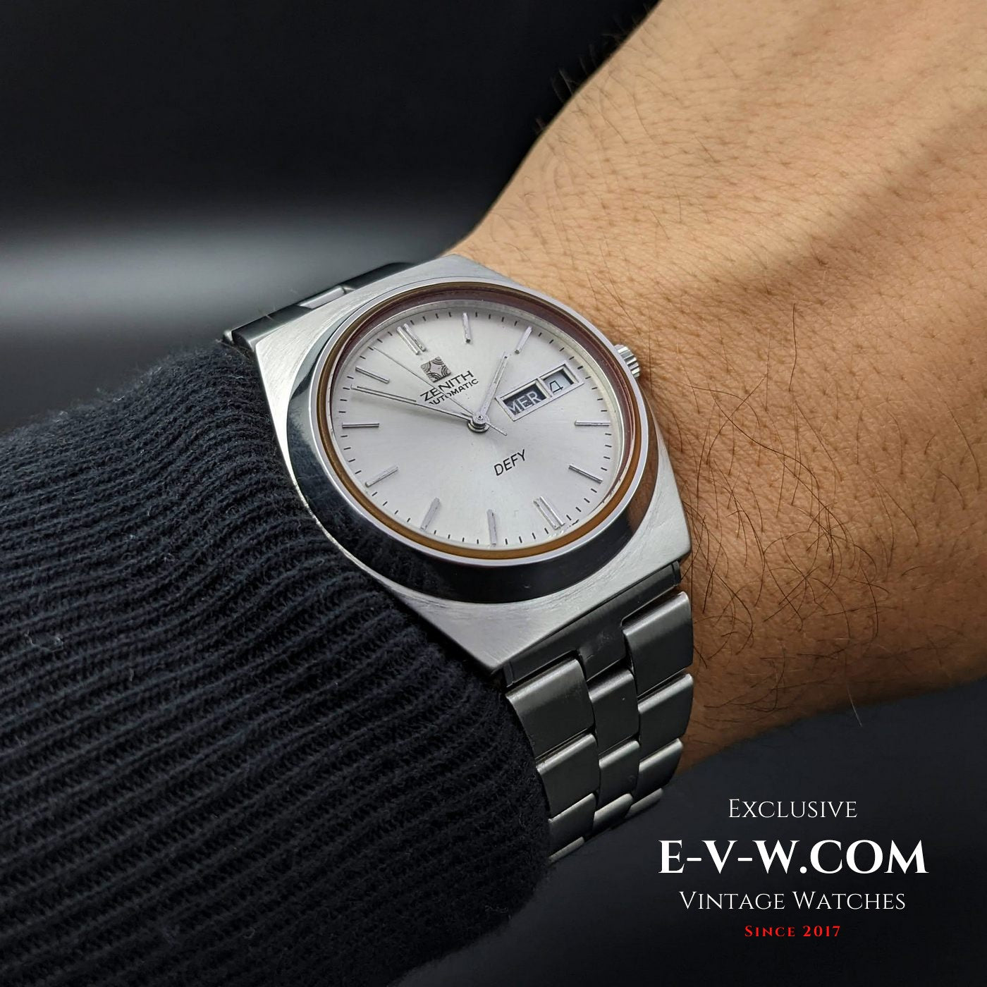 Zenith DEFY SURF Automatic / Jumbo 38mm / Ref 01.0060.345 / Cal 2832 / Vintage 1970s / Fully Serviced