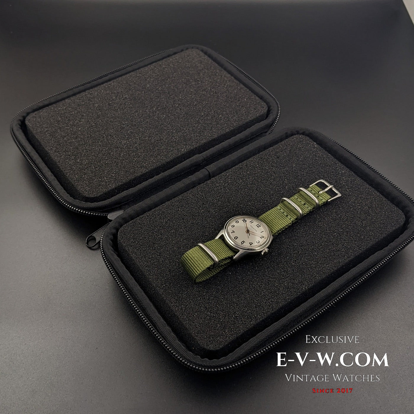 Zenith Military Design / Cal. 160-50-6 / Vintage 1950s / Fully Serviced