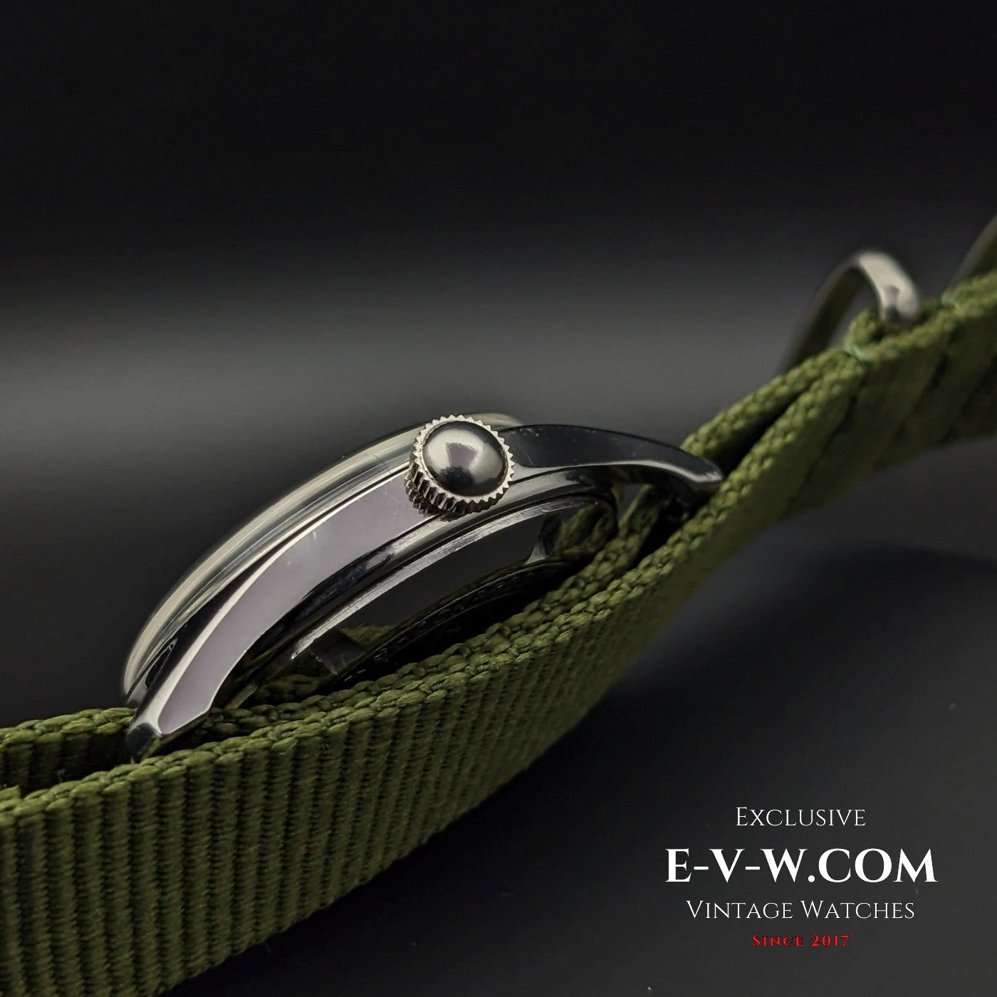 Zenith Military Design / Cal. 160-50-6 / Vintage 1950s / Fully Serviced