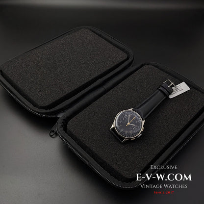 Junghans Rare Chronograph / cal. 88 / Vintage 1940s / Black dial / Fully Serviced