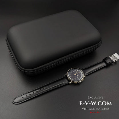 Junghans Rare Chronograph / cal. 88 / Vintage 1940s / Black dial / Fully Serviced