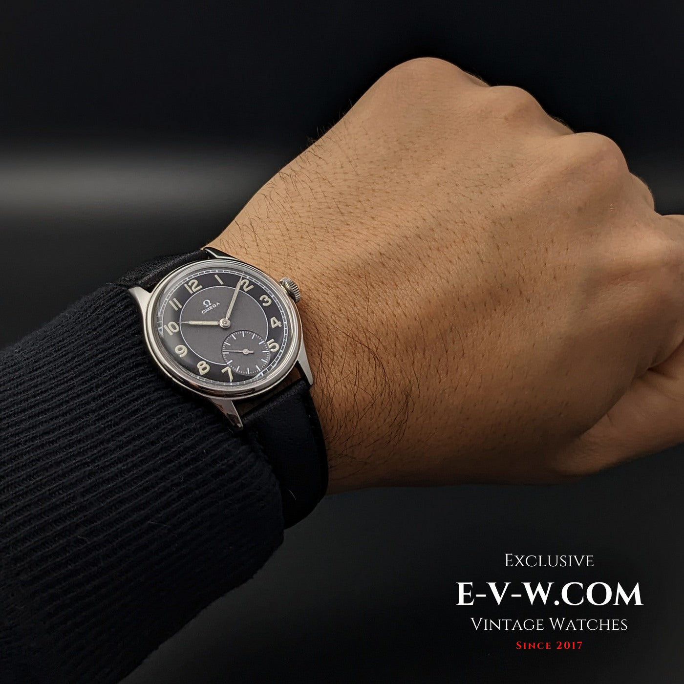 Unique Omega Suveran by Government of Sweden cal 30T2 PC / Ref. 2400 / Vintage 1944