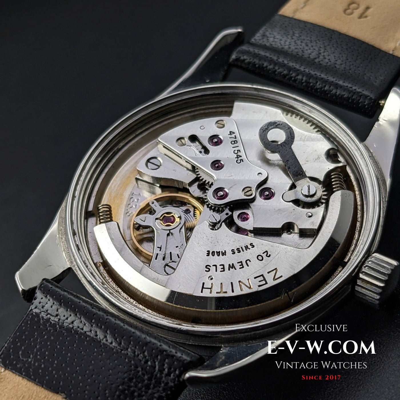 Zenith Automatic Bumper Cal 133.8 / Vintage 1959 / Fully Serviced