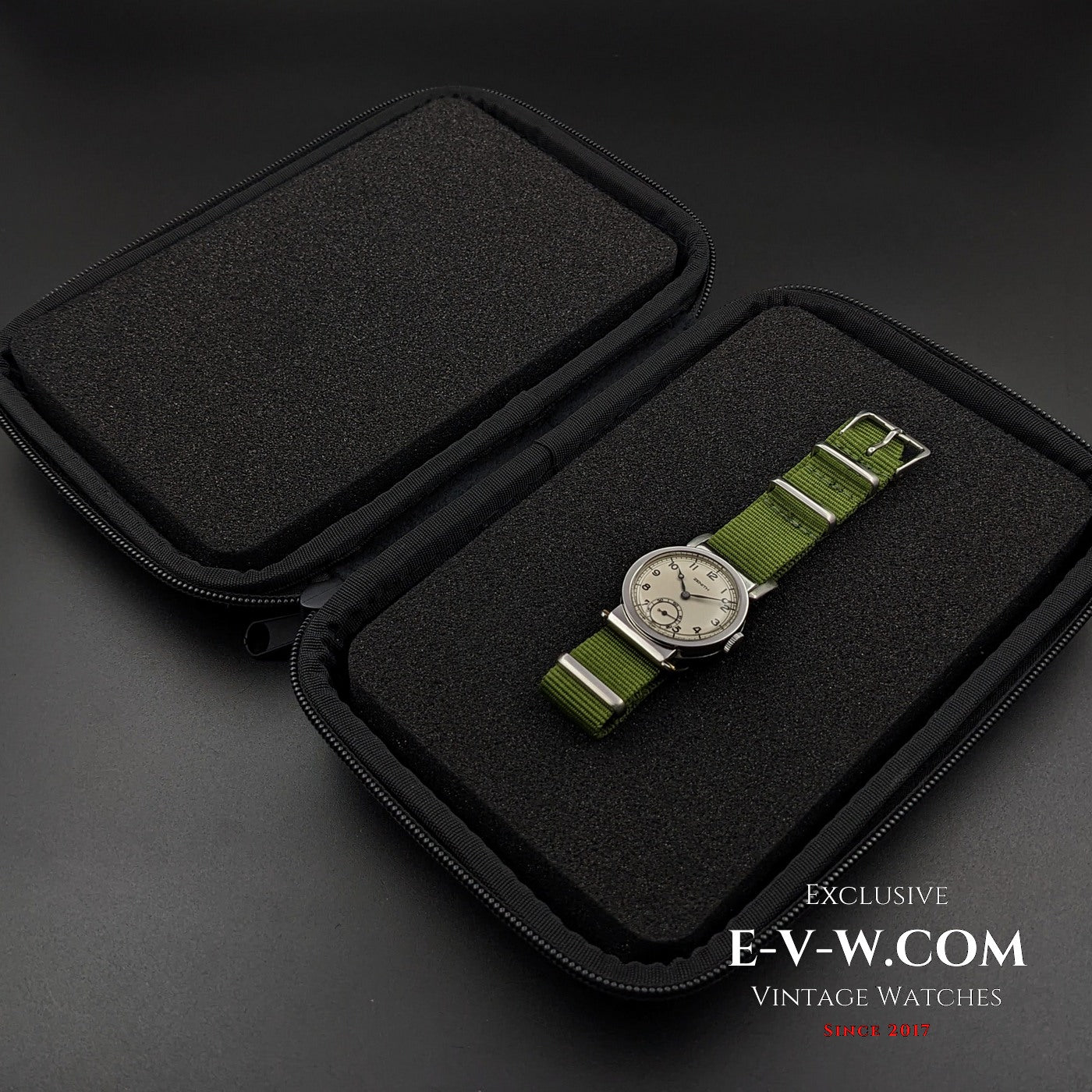 Zenith Military WWII / cal. 12-4 / Vintage 1938 Fully Serviced